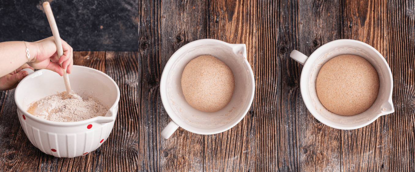 Recipe for wholemeal bread