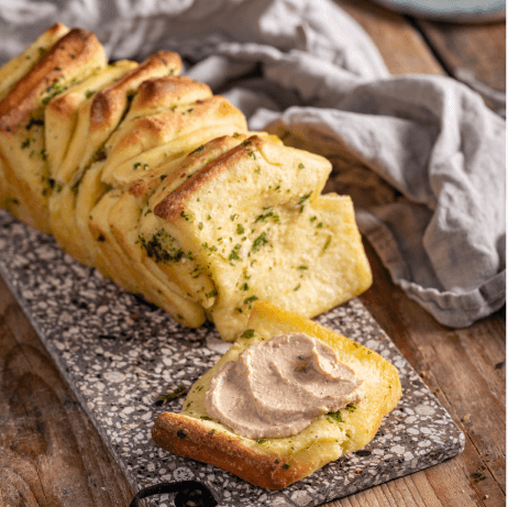 Garlic “pull-apart” bread