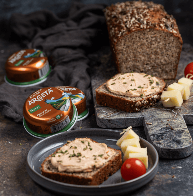 Rezept für Low-Carb-Brot Argeta