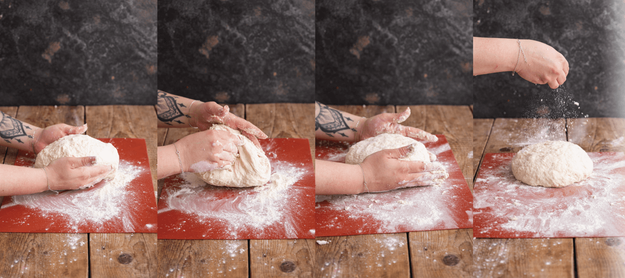 Brood zonder gist met een ongelofelijk knapperige korst