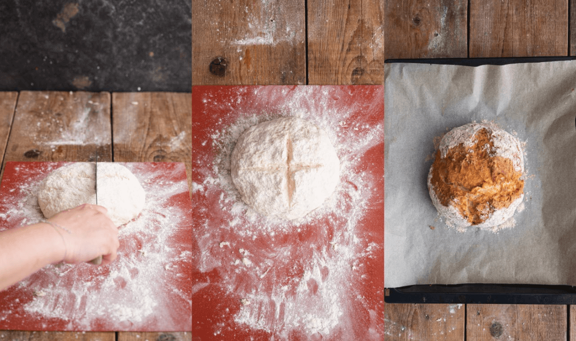Brood zonder gist met een ongelofelijk knapperige korst