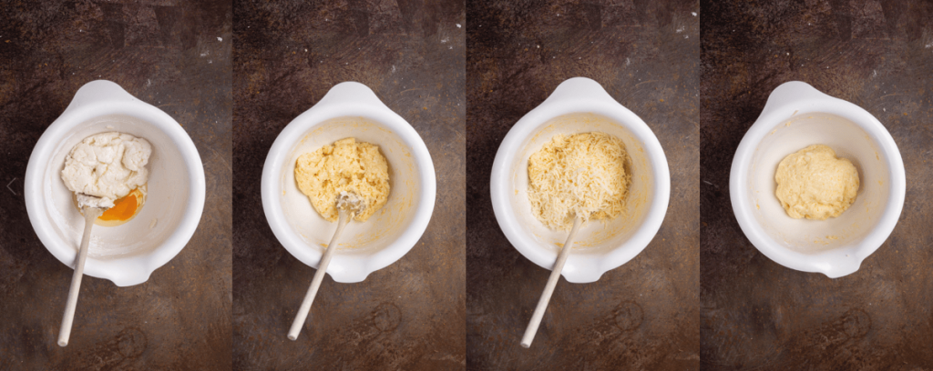 Minibroodjes met tapioca en kaas