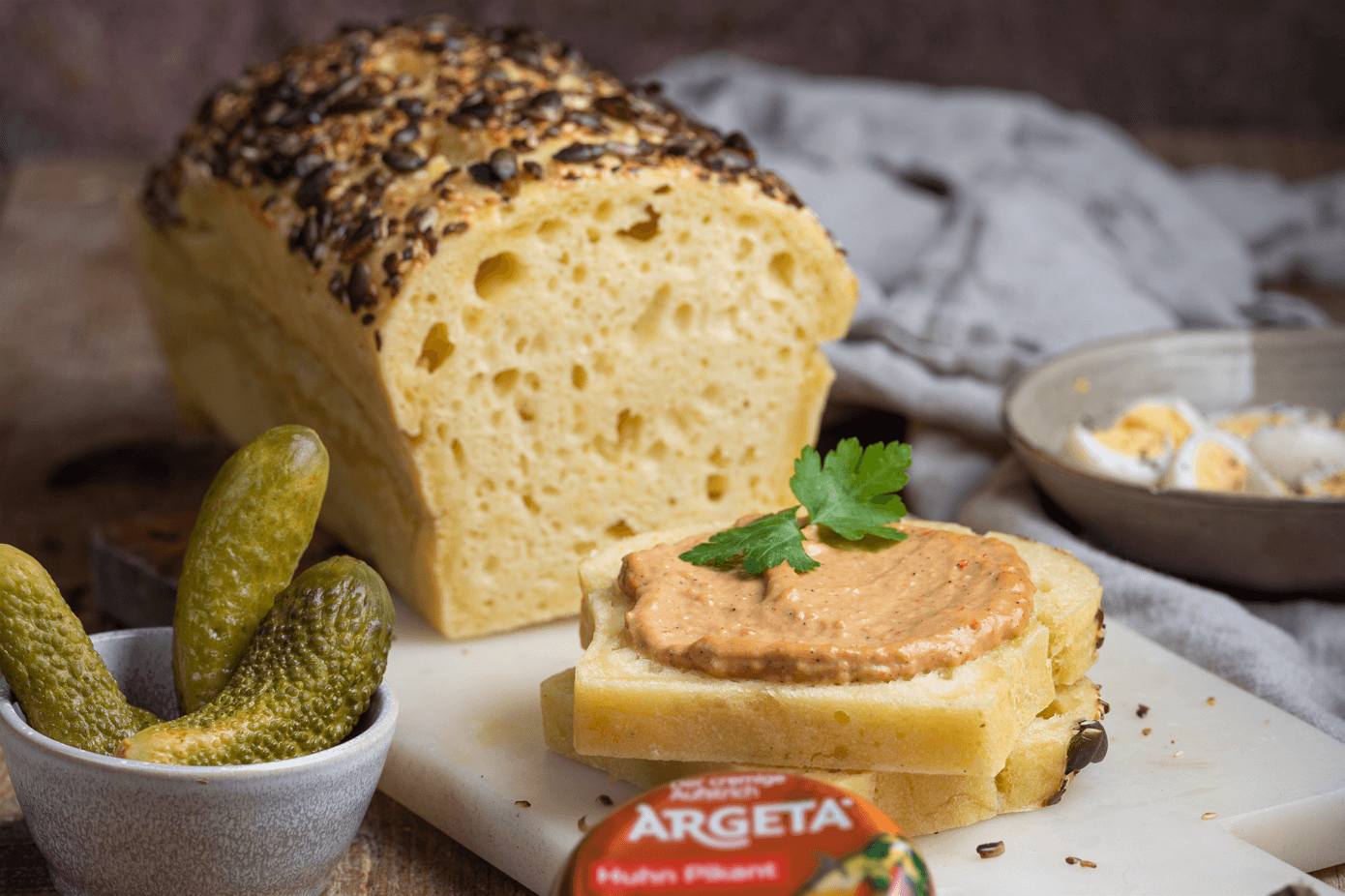 Ett enkelt glutenfritt brödrecept