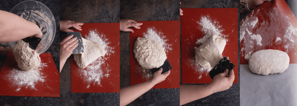 knetfreies brot Zubereitung