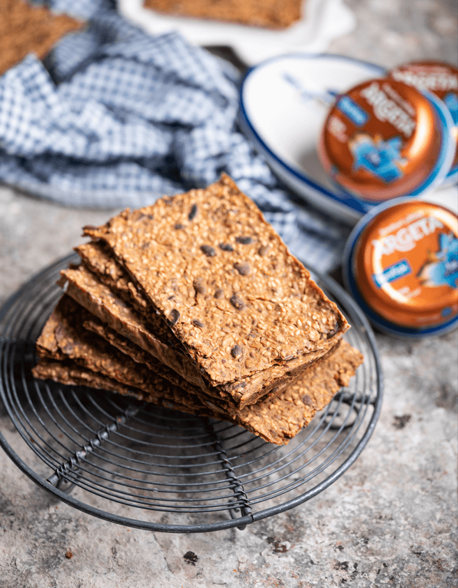 Recette de crackers Argeta