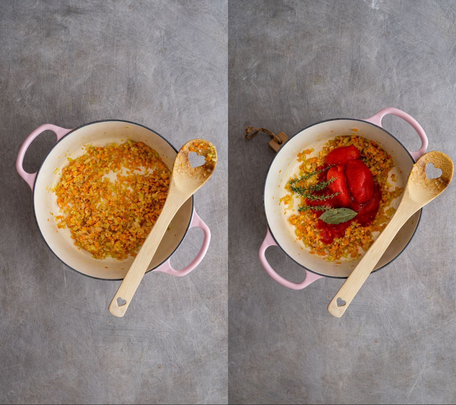 Počasi popražena zelenjava