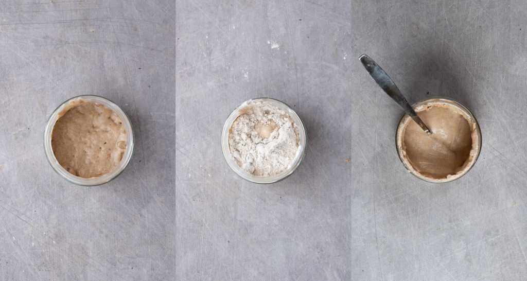 Бел леб со кисело тесто