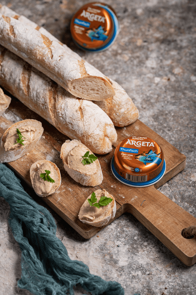 Rezept für französische Baguettes Argeta